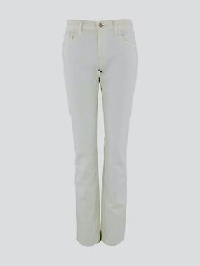 J Brand 914 Optic White Straight/Cigarette Leg Jeans